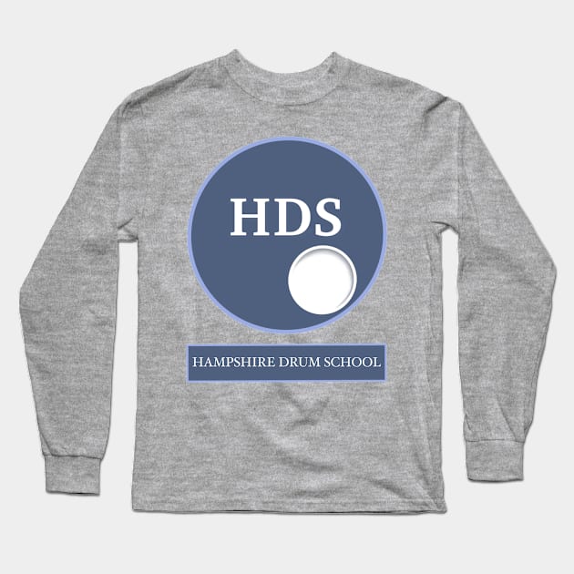 Hampshire Drum School Official Merchandise Long Sleeve T-Shirt by Sanders Sound & Picture